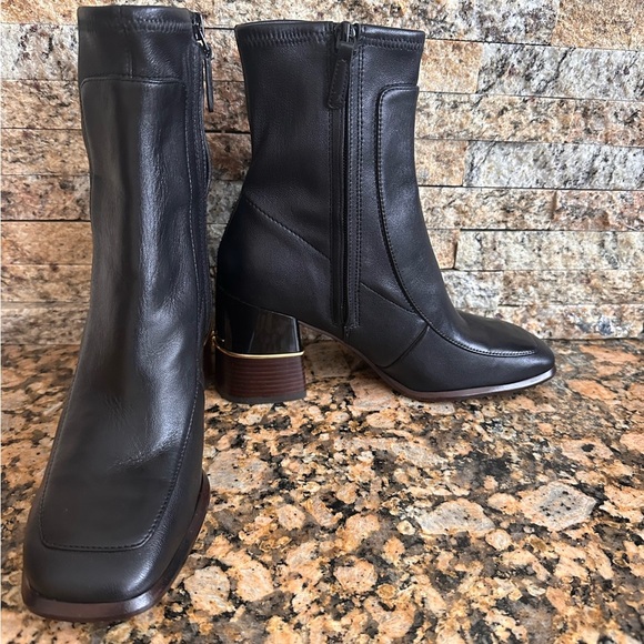 TORY BURCH Zip-Up Stretch Boot - Picture 2 of 11